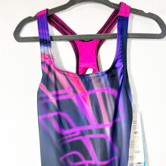 ARENA GIRLS SHADING PRO BACK ONE PIECE SWIMSUIT SIZE 8-10 OR 26 BRAND NEW - Picture 6 of 11